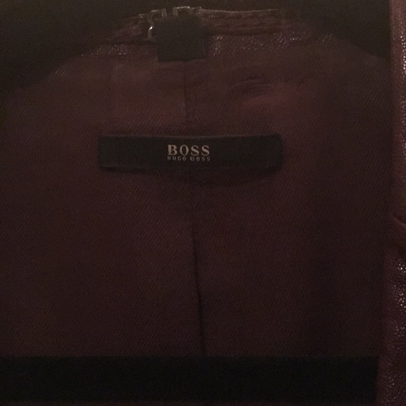 Hugo Boss Leather Jacket - Picture 2 of 8